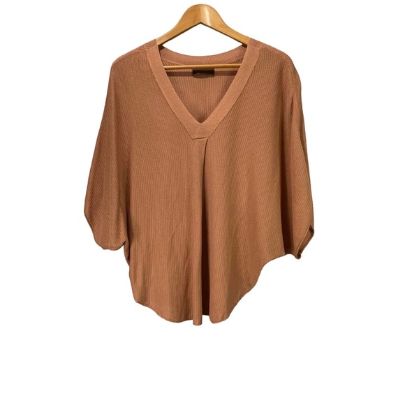 Kerisma Tan Sweater Dolman Sleeve Size S/M - Picture 1 of 9